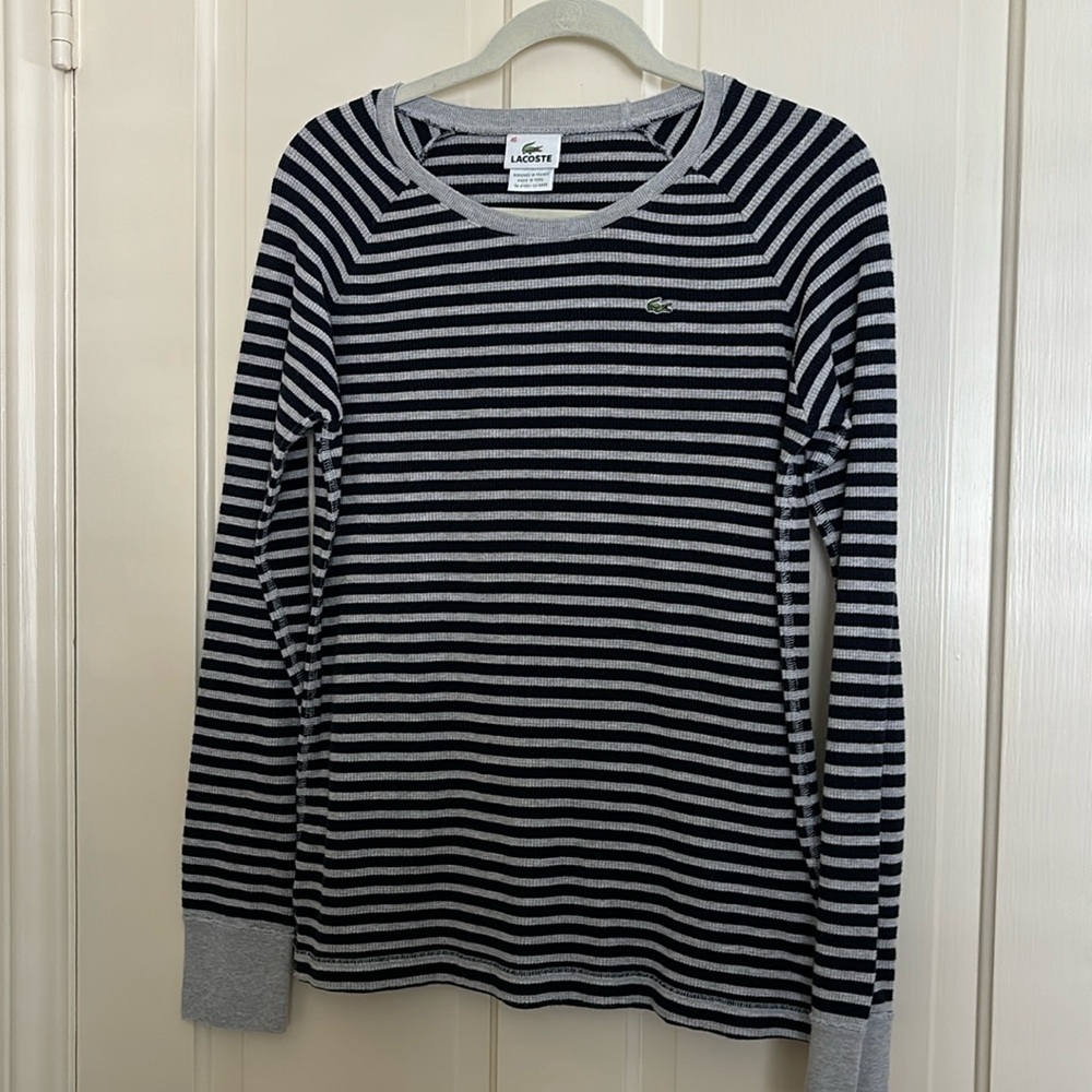 Lacoste long-sleeve thermal; size 46